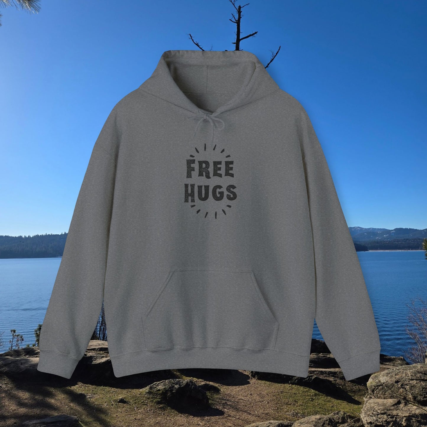 Free Hugs Hooded Sweatshirt